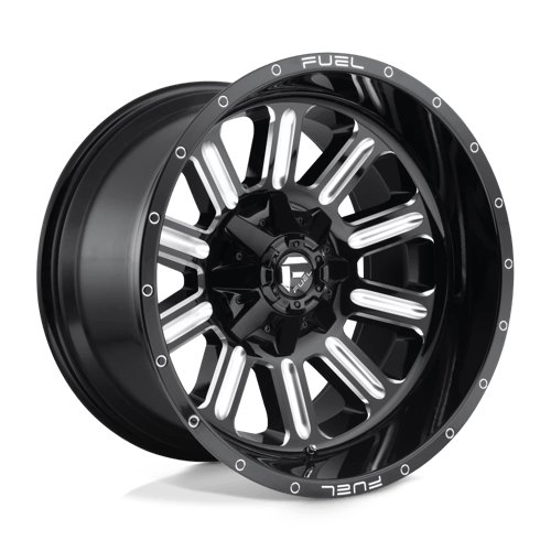 Fuel OffRoad D620 HARDLINE GLOSS BLACK MILLED 5x114.3/5.0 18X9 -12 78.1HB