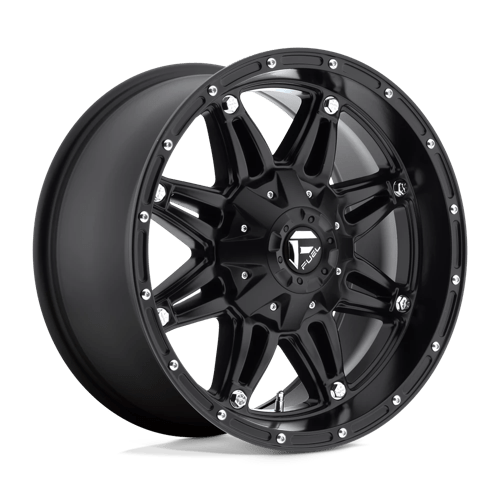 Fuel OffRoad D531 HOSTAGE MATTE BLACK BLANK 17X9 -12 78.1HB