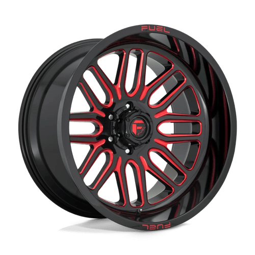 Fuel OffRoad D663 IGNITE GLOSS BLACK RED TINTED CLEAR 6X135 22X12 -43 87.1HB