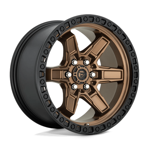 Fuel OffRoad D699 KICKER MATTE BRONZE BLACK BEAD RING 6X4.5 17X9 +12 66.06HB