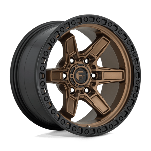 Fuel OffRoad D699 KICKER MATTE BRONZE BLACK BEAD RING 5X5.0 20X9 +1 71.5HB