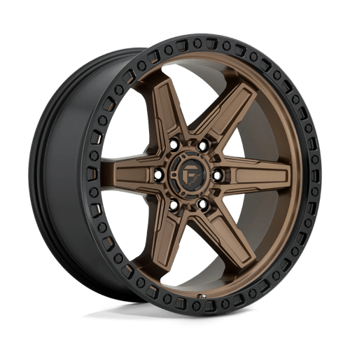 Fuel OffRoad D699 KICKER MATTE BRONZE BLACK BEAD RING 6X135 20X9 +1 87.1HB