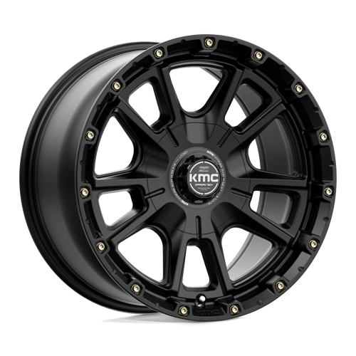 KMC KM100 SYNC SATIN BLACK 6X135/5.5 17X9 +18 106.1HB
