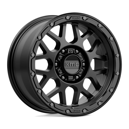 KMC KM535 GRENADE OFF-ROAD MATTE BLACK 6X5.5 17X9 +18 106.1HB