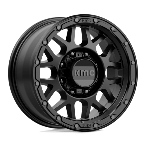 KMC KM535 GRENADE OFF-ROAD MATTE BLACK 8X180 17X9 +18 124.2HB