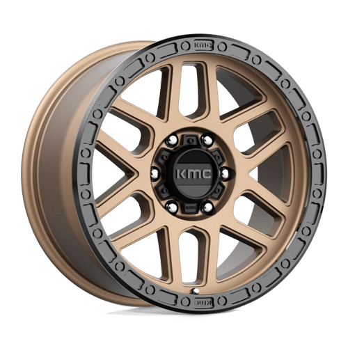 KMC KM544 MESA MATTE BRONZE W/ BLACK LIP 6X5.5 18X9 +18 106.1HB