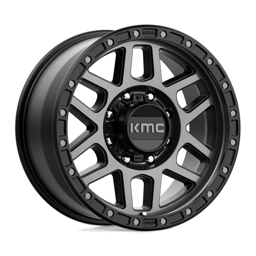 KMC KM544 MESA SATIN BLACK W/ GRAY TINT 8X170 18X9 +18 125.1HB
