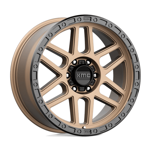 KMC KM544 MESA MATTE BRONZE W/ BLACK LIP 6X4.5 17X9 +18 66.06HB