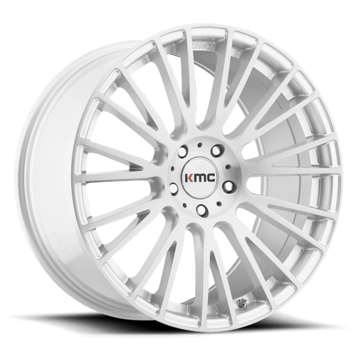KMC KM706 IMPACT BRUSHED SILVER 5X112 20X8.5 +25 66.56HB