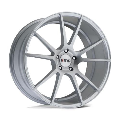 KMC KM709 FLUX BRUSHED SILVER 5X112 20X10 +40 66.56HB