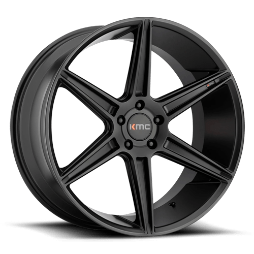 KMC KM711 PRISM SATIN BLACK 5X112 20X9 +35 66.56HB