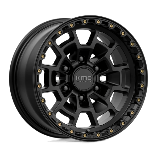 KMC KM718 SUMMIT SATIN BLACK 6X5.5 16X8 +0 106.1HB