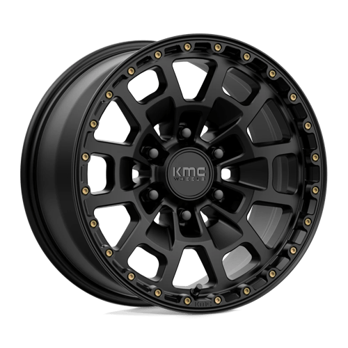 KMC KM718 SUMMIT SATIN BLACK 6X135 17X8.5 +18 87.1HB