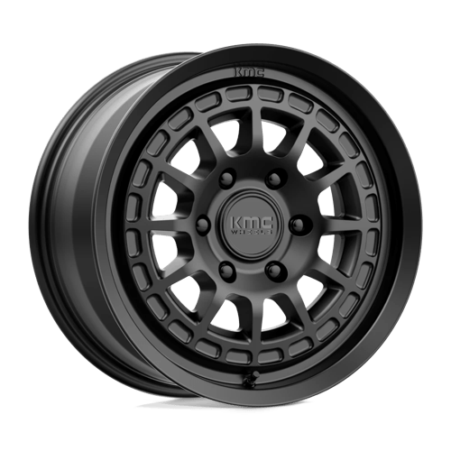 KMC KM719 CANYON SATIN BLACK 6X5.5 17X8 +35 100.3HB