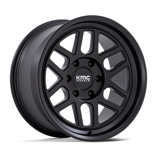 KMC KM446 MESA FORGED MONOBLOCK SATIN BLACK 6X135 18X9 +0 87.1HB