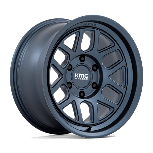 KMC KM446 MESA FORGED MONOBLOCK METALLIC BLUE 6X135 17X8.5 +0 87.1HB