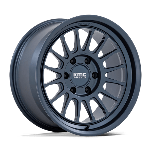 KMC KM447 IMPACT FORGED MONOBLOCK METALLIC BLUE 6X135 18X9 +18 87.1HB