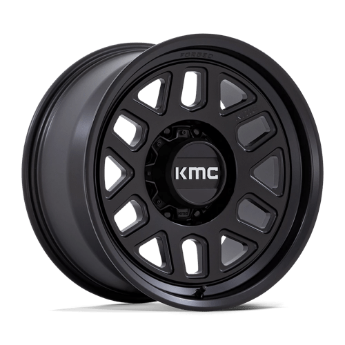 KMC KM451 MESA FORGED MONOBLOCK SATIN BLACK 8X170 18X9 -12 125.1HB
