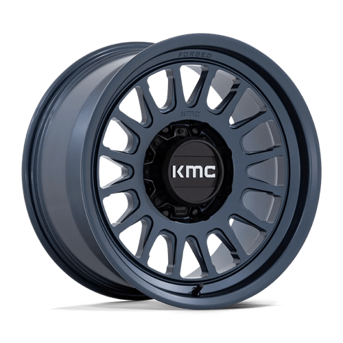 KMC KM452 IMPACT FORGED MONOBLOCK METALLIC BLUE 8X180 18X9 -12 124.2HB