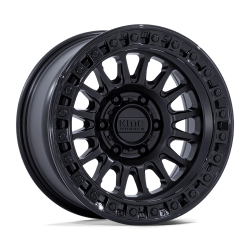 KMC KM552 IMS MATTE BLACK W/ GLOSS BLACK LIP 6X135 20X9 +18 87.1HB