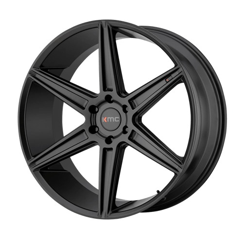 KMC KM712 PRISM TRUCK SATIN BLACK 5X120 22X9.5 +30 74.1HB