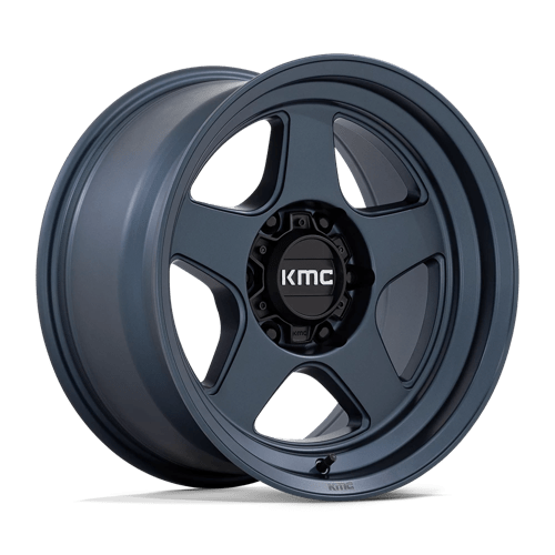 KMC KM728 LOBO METALLIC BLUE 6X135 17X8.5 -10 87.1HB