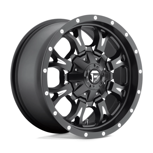 Fuel OffRoad D517 KRANK MATTE BLACK MILLED 5X5.0/5.5 17X9 +1 87.1HB
