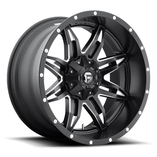 Fuel OffRoad D567 LETHAL MATTE BLACK MILLED 5x114.3/5.0 20X12 -44 78.1HB