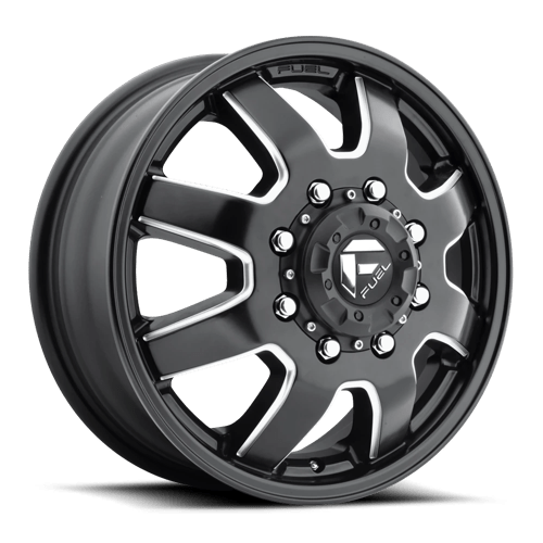 Fuel OffRoad D538 MAVERICK MATTE BLACK MILLED 8X6.5 17X6.5 +116 125.1HB