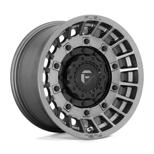 Fuel OffRoad D726 MILITIA MATTE ANTHRACITE & BLACK 5x114.3/5.0 17X9 -12 78.1HB