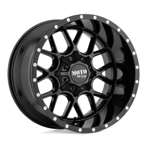 Moto Metal MO986 SIEGE GLOSS BLACK 6X135/5.5 20X10 -18 106.1HB