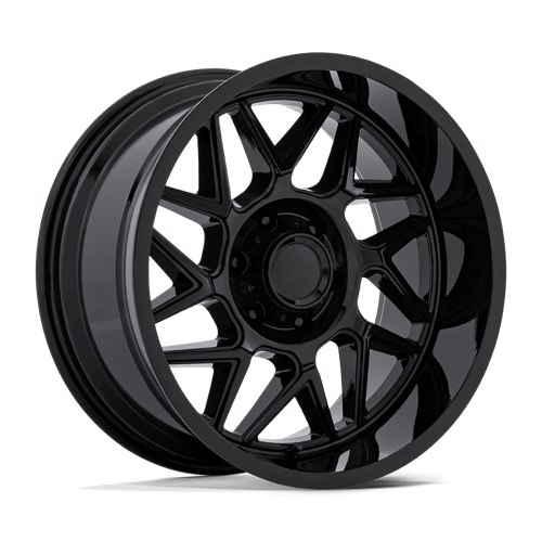 Moto Metal MO812 TURBINE GLOSS BLACK 8X180 20X9 +1 124.2HB