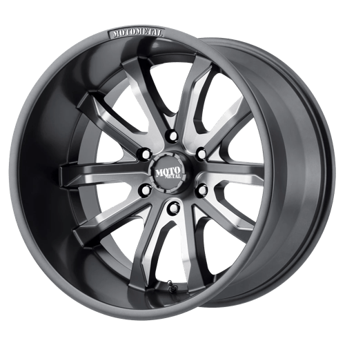 Moto Metal MO983 DAGGER SATIN GRAY MILLED 6X4.5 20X9 +30 72.56HB