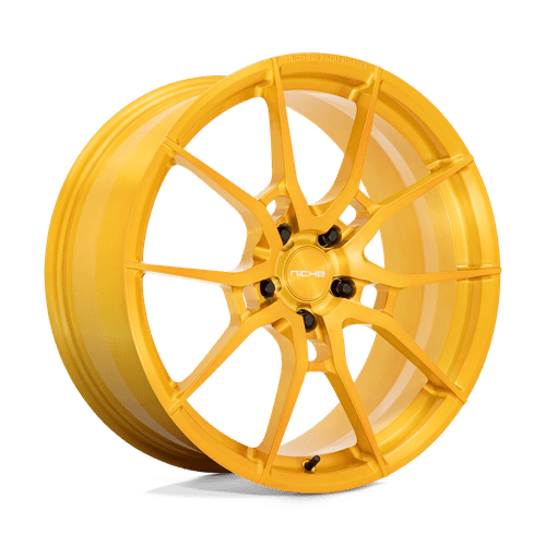 Niche T112 KANAN BRUSHED CANDY GOLD 5X130 21X12 +65 71.5HB