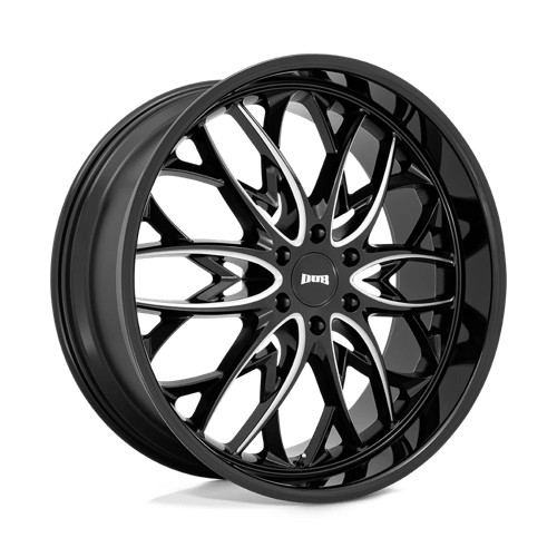 DUB S263 OG GLOSS BLACK MILLED 6X5.5 22X9.5 +25 106.1HB