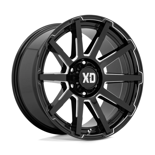 XD XD847 OUTBREAK GLOSS BLACK MILLED 6X135 20X10 +12 87.1HB