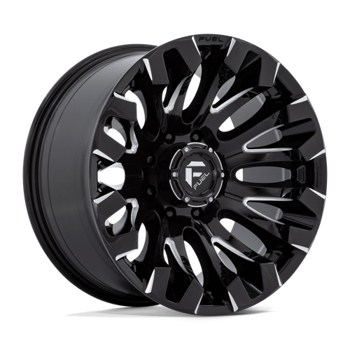 Fuel OffRoad D828 QUAKE GLOSS BLACK MILLED 8X170 20X10 -18 125.1HB