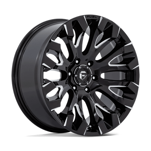 Fuel OffRoad D828 QUAKE GLOSS BLACK MILLED 6X135 20X9 +1 87.1HB