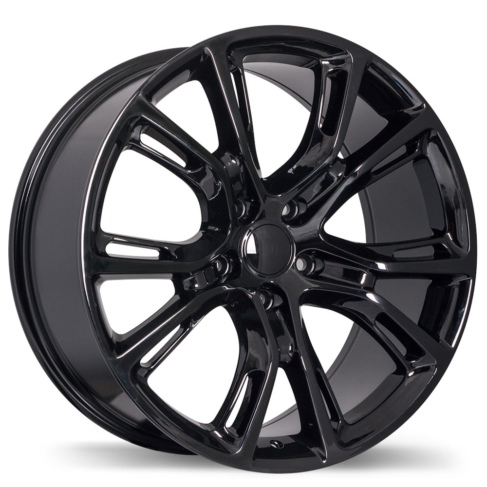 R148B 20x10.0 5x127mm +50 71.5mm BLK