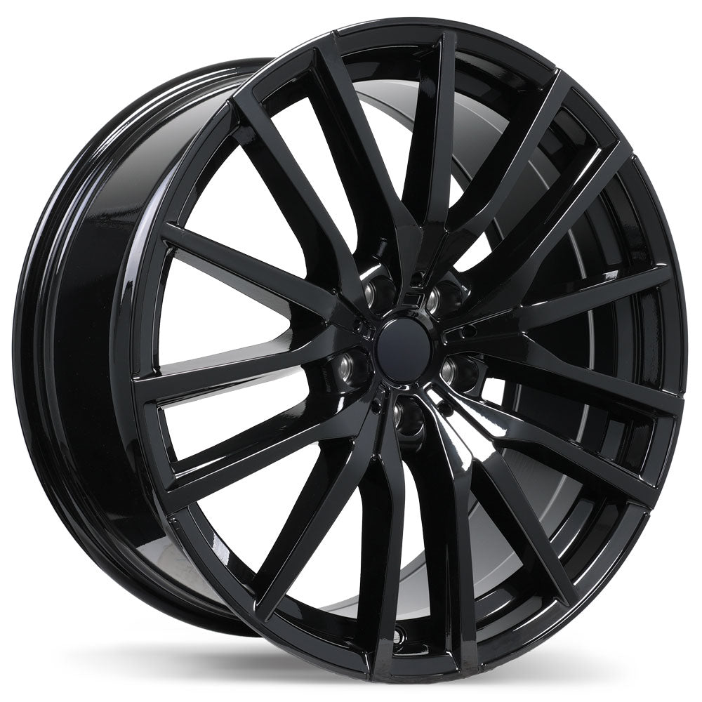 R233 22x9.5 5x112mm +37 66.6mm BLK