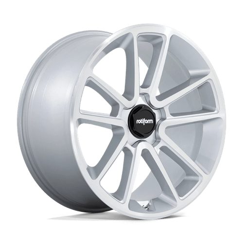 Rotiform R192 BTL GLOSS SILVER W/ MACHINED FACE 5X112 21X10.5 +38 66.56HB