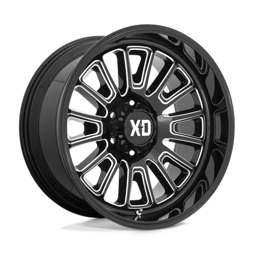 XD XD864 ROVER GLOSS BLACK MILLED 5X5.5 20X9 +0 78.1HB