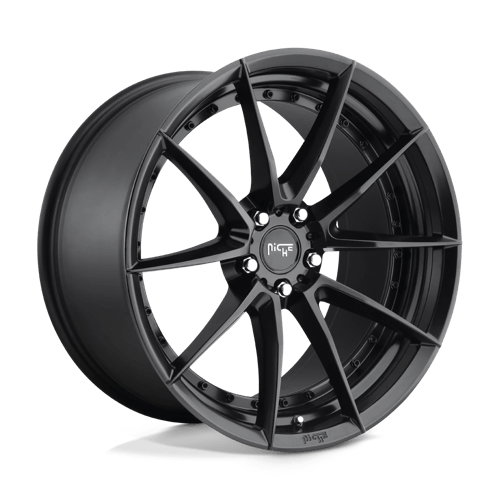 Niche M196 SECTOR MATTE BLACK 5X120 19X8.5 +35 72.56HB