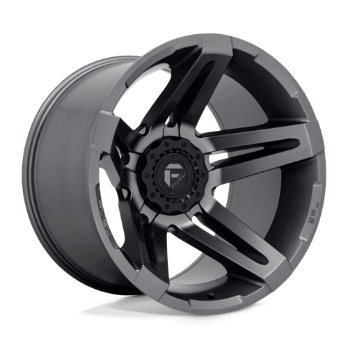 Fuel OffRoad D764 SFJ MATTE GUN METAL 5X5.0/5.5 22X14 -75 87.1HB