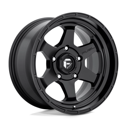 Fuel OffRoad D664 SHOK MATTE BLACK 6X4.5 17X9 +1 66.06HB