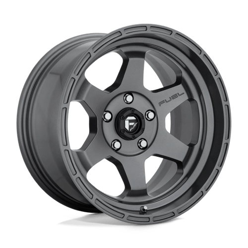 Fuel OffRoad D665 SHOK MATTE ANTHRACITE 5X5.0 17X9 -12 71.5HB