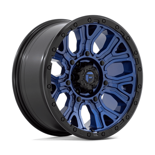 Fuel OffRoad D827 TRACTION DARK BLUE W/ BLACK RING 6X5.5 20X9 +1 106.1HB