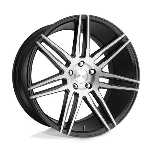Niche M178 TRENTO GLOSS BLACK BRUSHED 5X112 20X10.5 +42 66.56HB