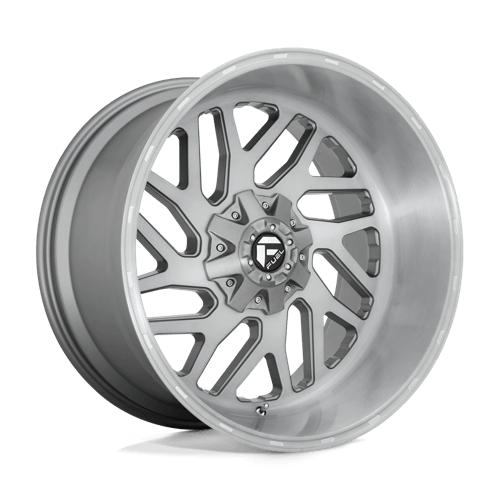 Fuel OffRoad D715 TRITON PLATINUM BRUSHED GUN METAL TINTED CLEAR 5x114.3/5.0 20X10 -18 78.1HB