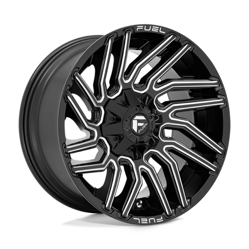 Fuel OffRoad D773 TYPHOON GLOSS BLACK MILLED 6X135/5.5 20X10 -18 106.1HB